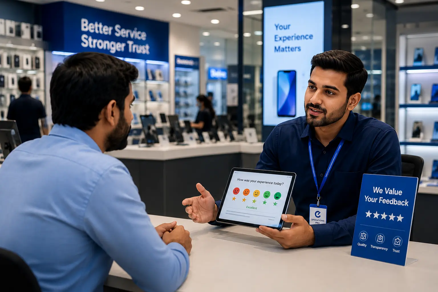 Video mystery shopping customer interaction evaluation in Pakistan