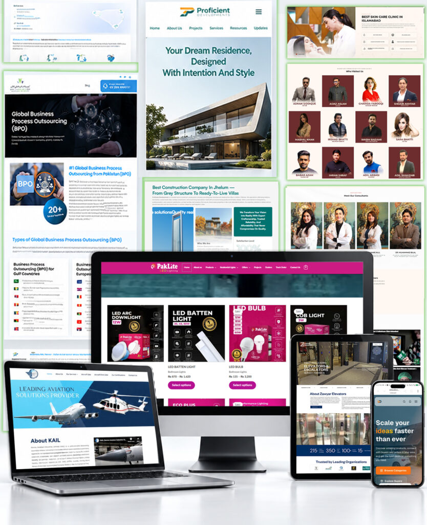 Website Designing and Development Portfolio of Operations PRO Digital Marketing Agency
